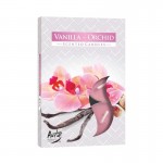 Dišeče čajne svečke Vanilija & orhideja 6/1